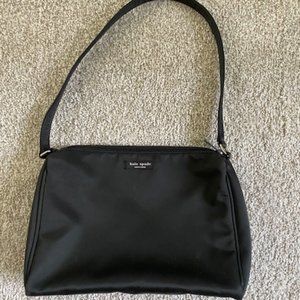 Vintage KATE SPADE nylon black sholder bag